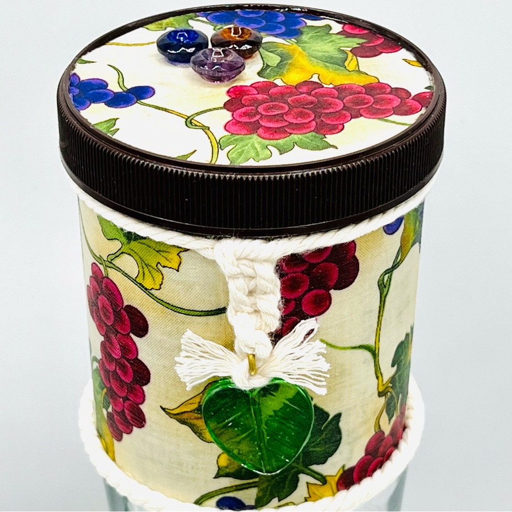 Sustainable Hand Crafted Herb Stash Box Recycled Repurposed Food Safe Container
